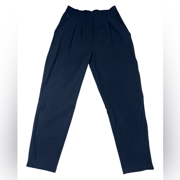 Lululemon Essential High Rise Trouser Pants Tapered Leg W5CI3S DarkAcademia - Picture 8 of 15